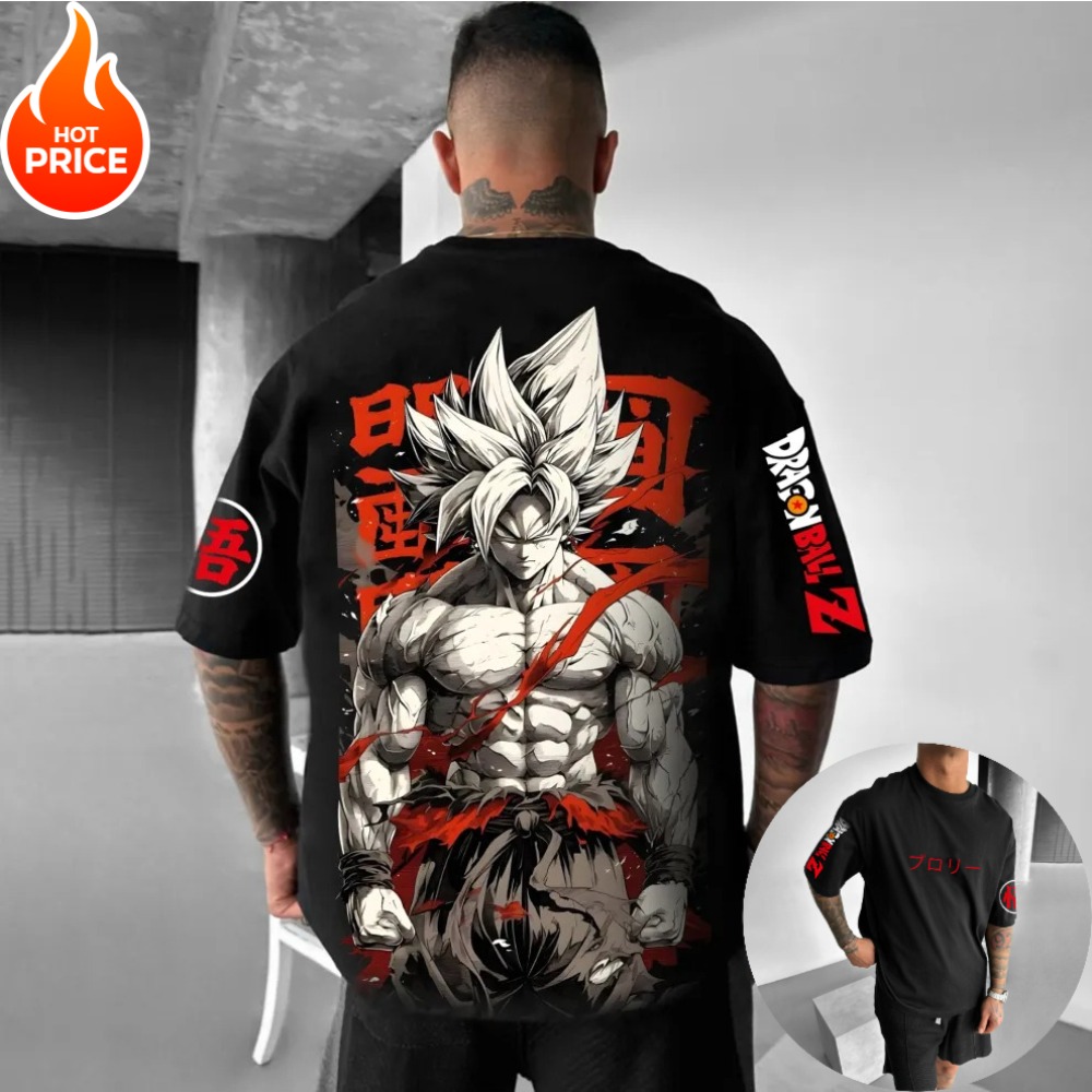 Tee Ball Set - Camiseta de Verano Saiyan Son Goku