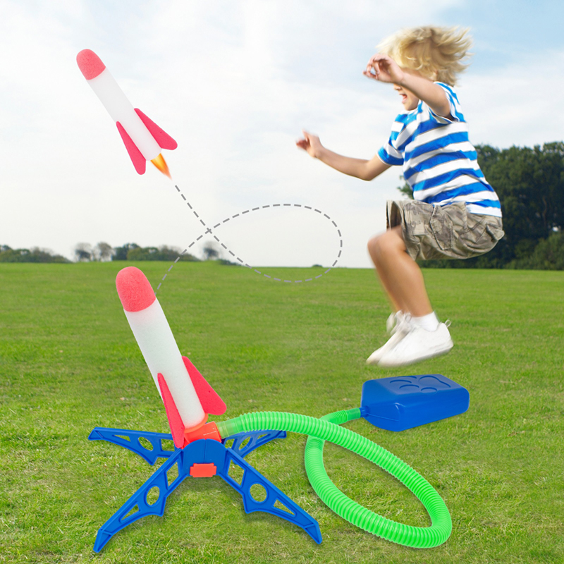 Kids Outdoor Jumping - Pedal de pie para niños, bomba