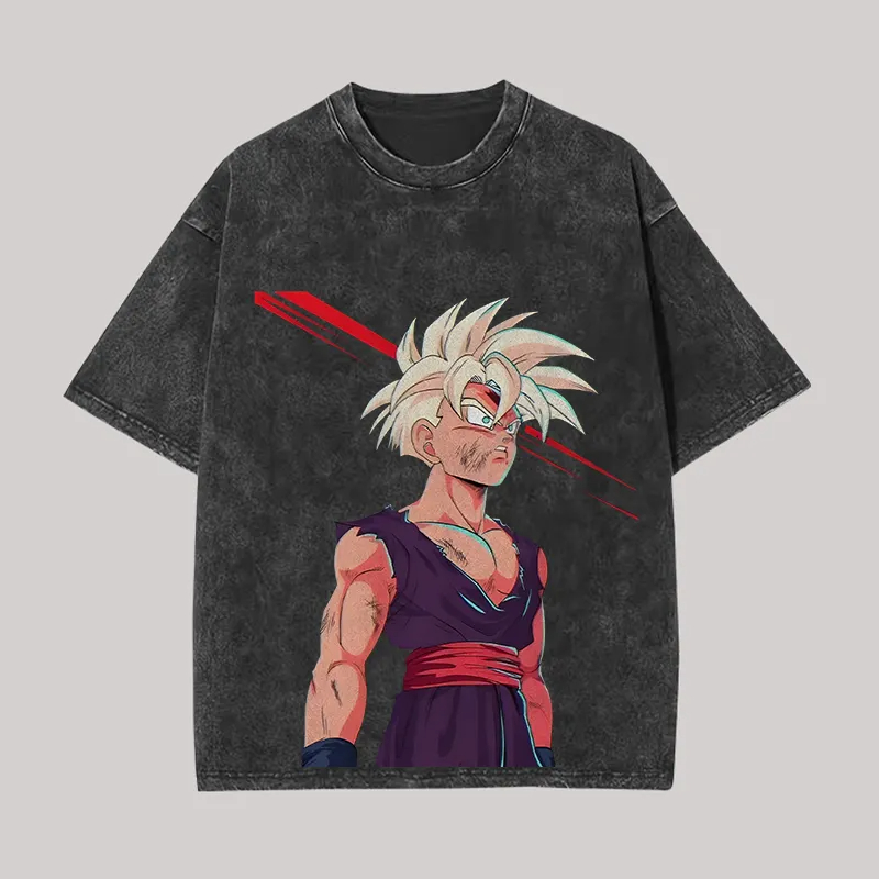Tee Ball Set - Camiseta Gohan Dragon Ball Z Anime