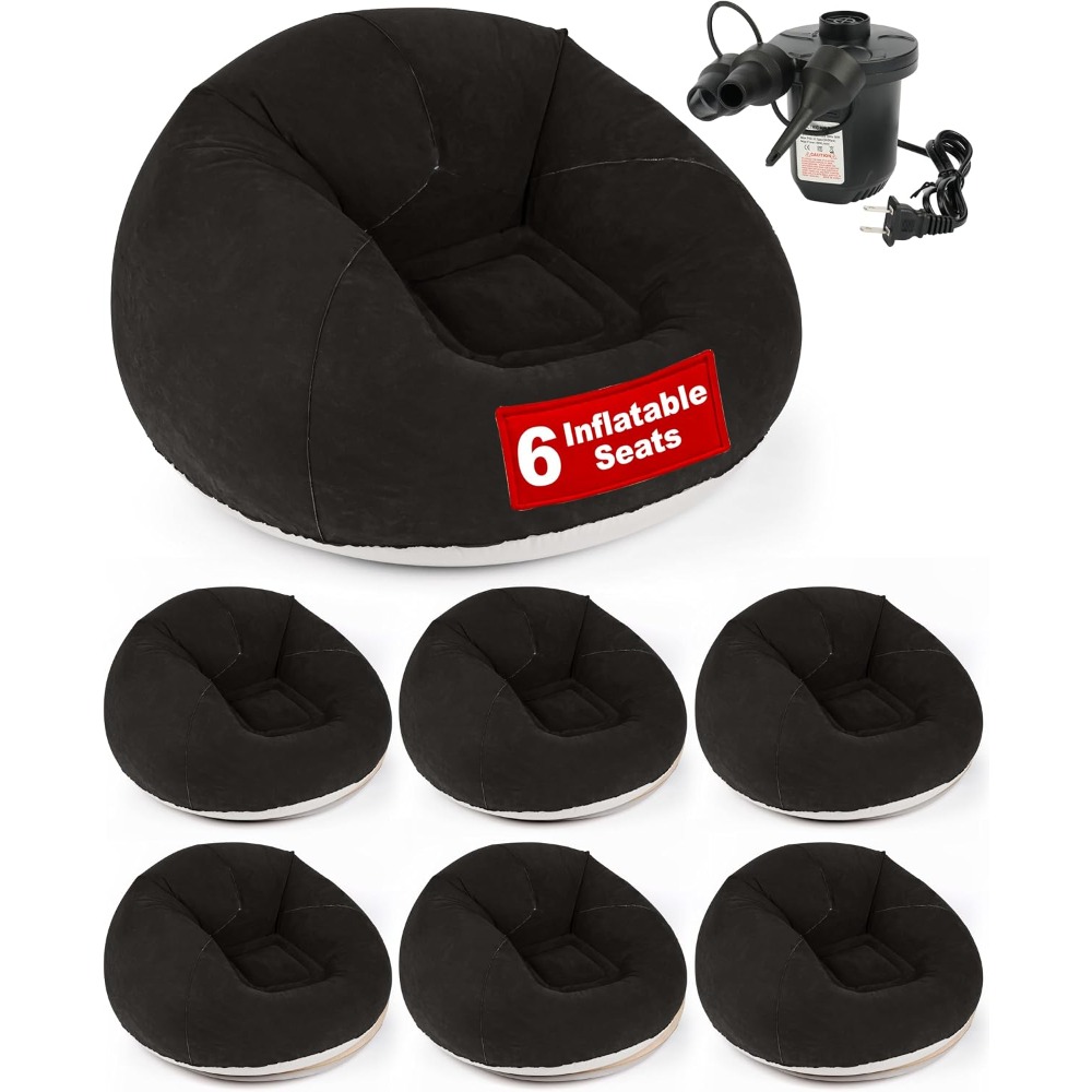 Kids Outdoor Bean Bag - Sillón Inflable Tipo Puff con Bomba