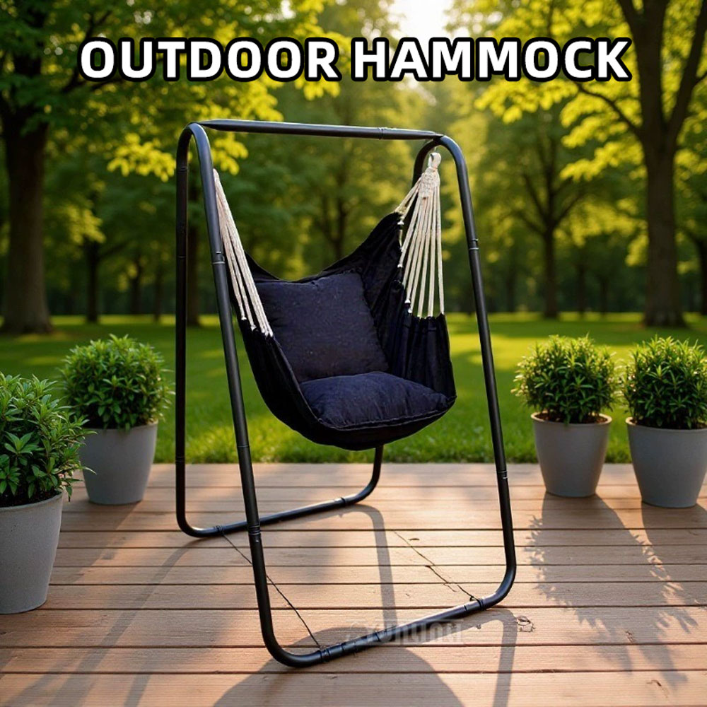Kids Outdoor Hanging Chair - Silla Colgante Tipo Hamaca con Soporte,