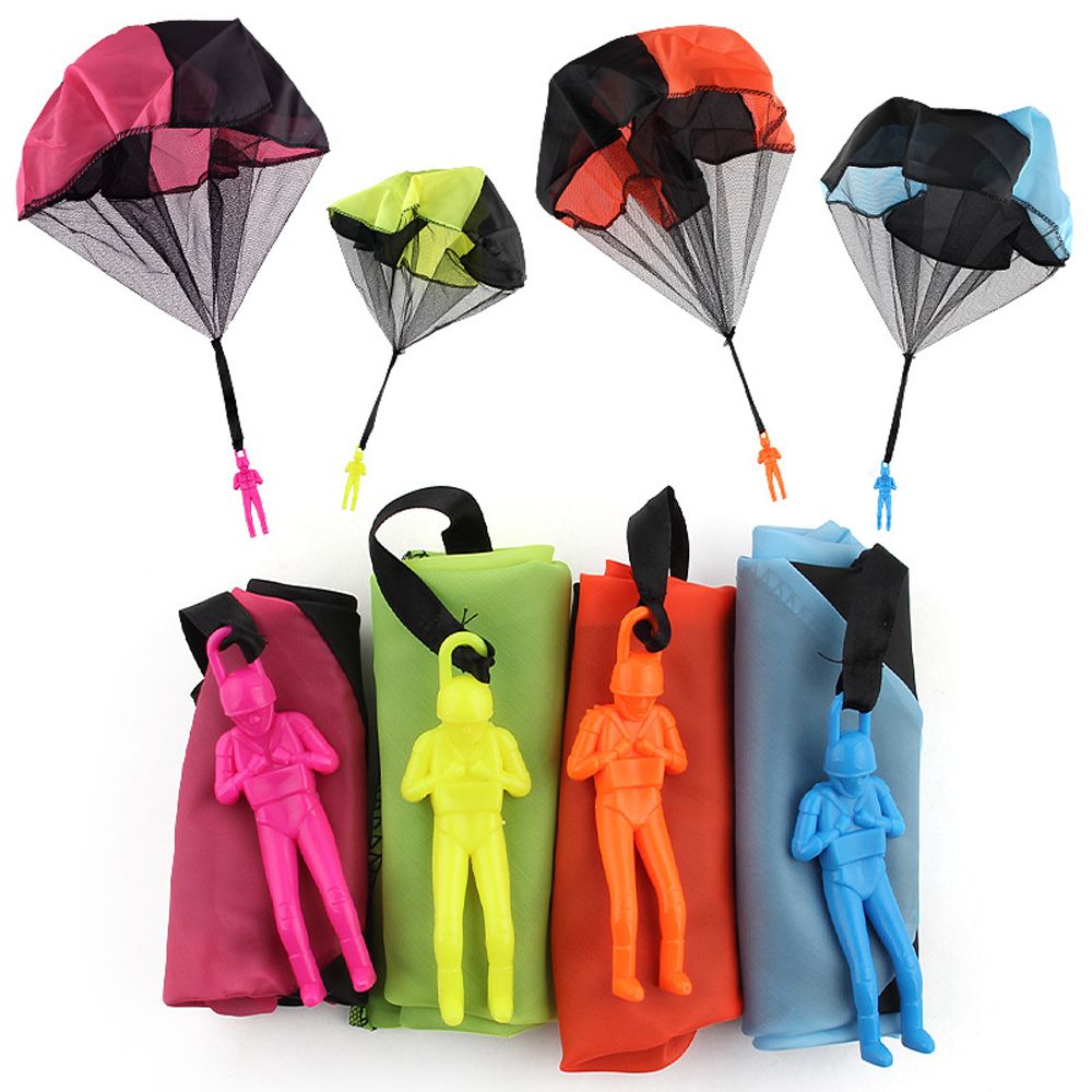 Kids Outdoor Clubhouse - Mini Paracaídas de Juguete para Soldados,