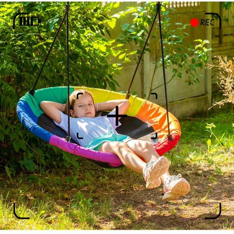 Kids Outdoor Hanging Chair - Para hamaca de jardín, columpio suspendido