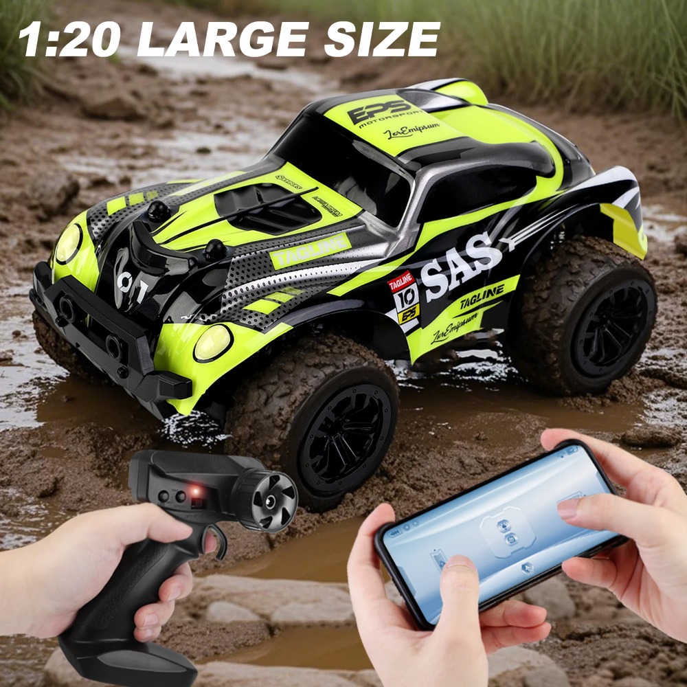 Kids Outdoor Dirt Toys - Camioneta Monstruo RC 1:20 de Alta