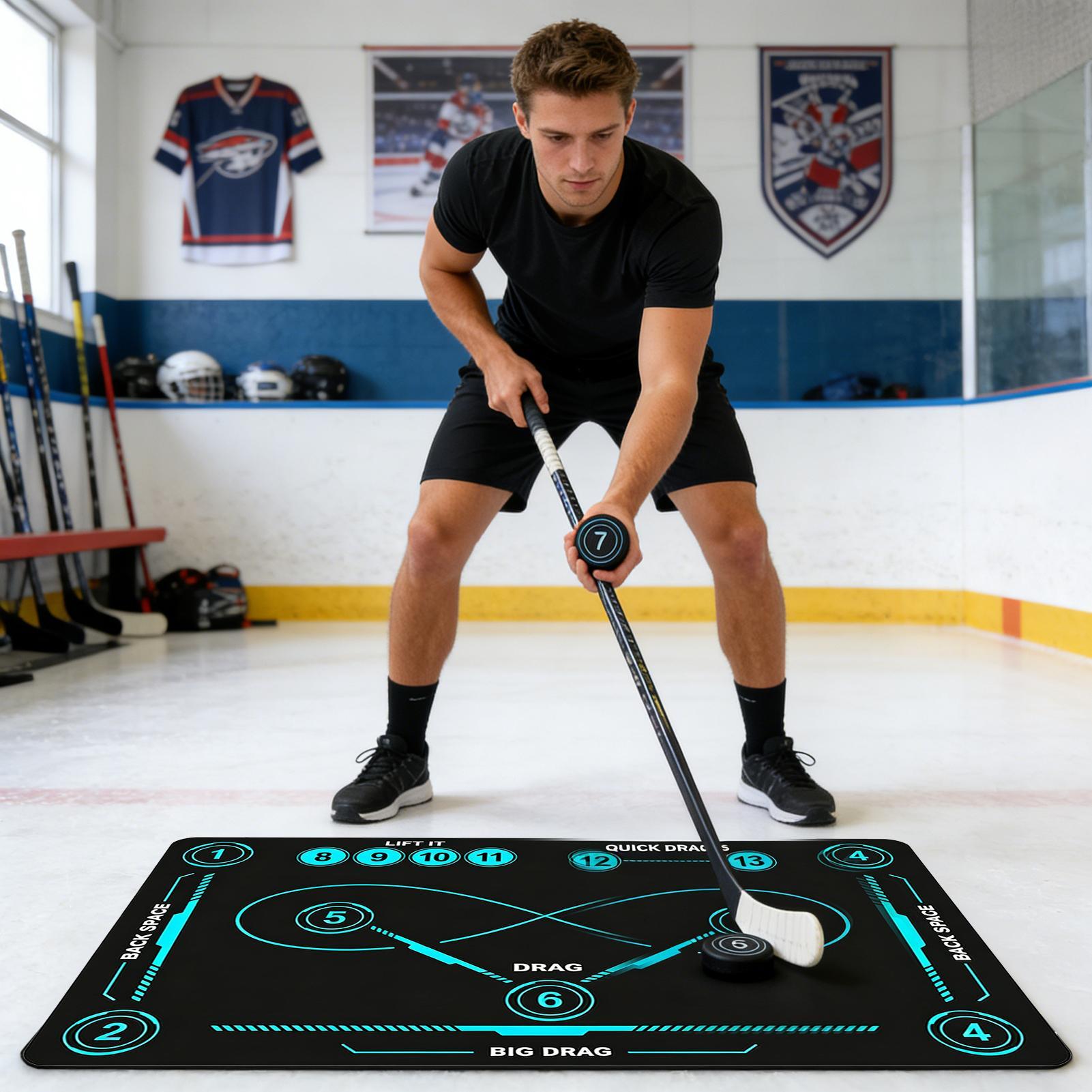 Kids Outdoor Equipment - Alfombrilla de entrenamiento de hockey para