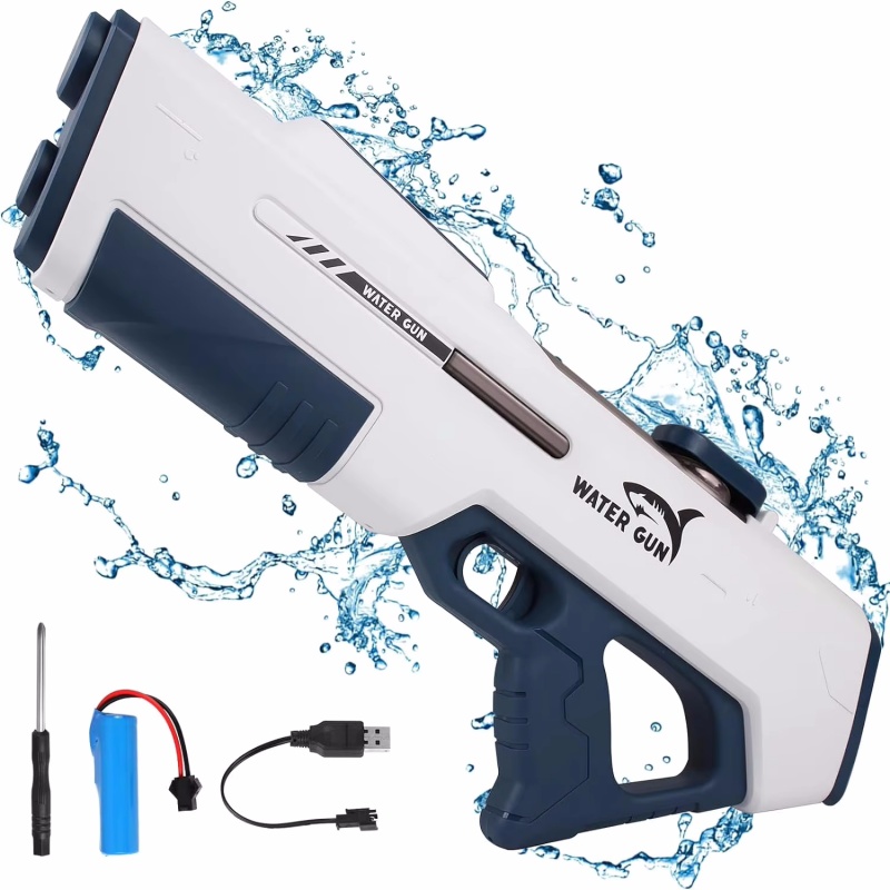 Kids Outdoor Storage - Pistola de agua eléctrica de juguete
