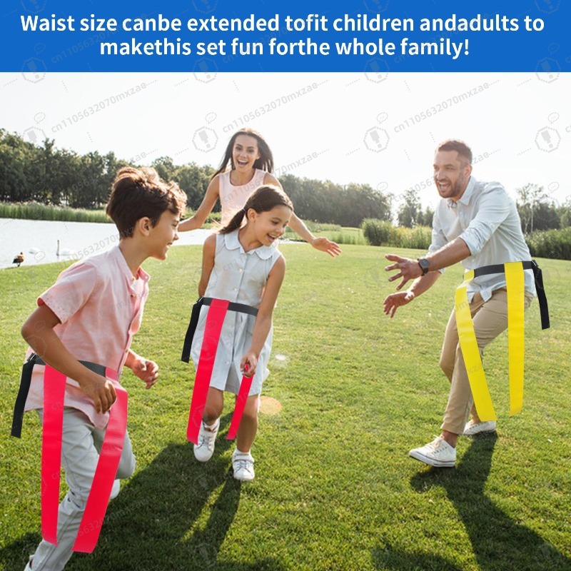 Kids Outdoor Equipment - Cinturones de Flag Football Estilo Americano
