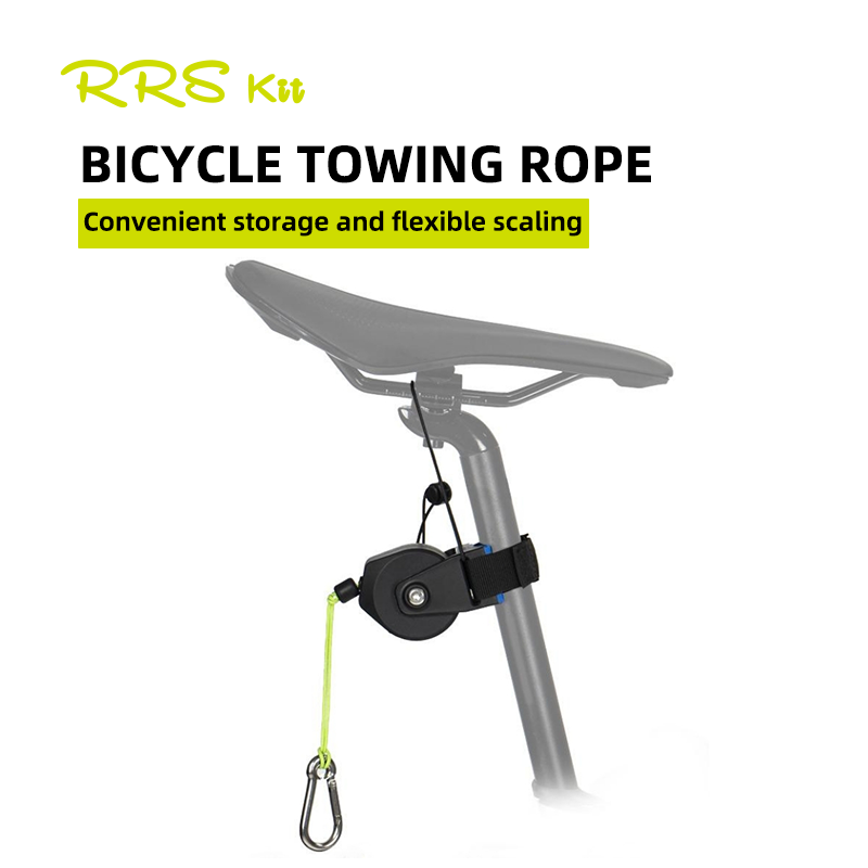 Kids Outdoor Equipment - Rrskit-cuerda de remolque portátil para bicicleta