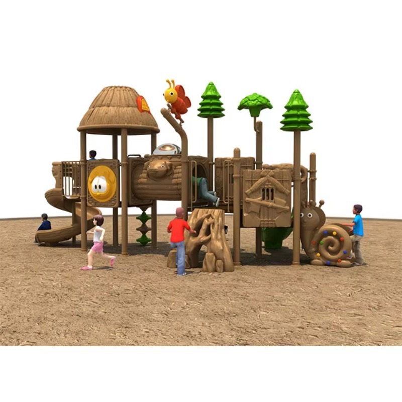 Kids Outdoor Equipment - Tobogán Infantil para Patio de Juegos