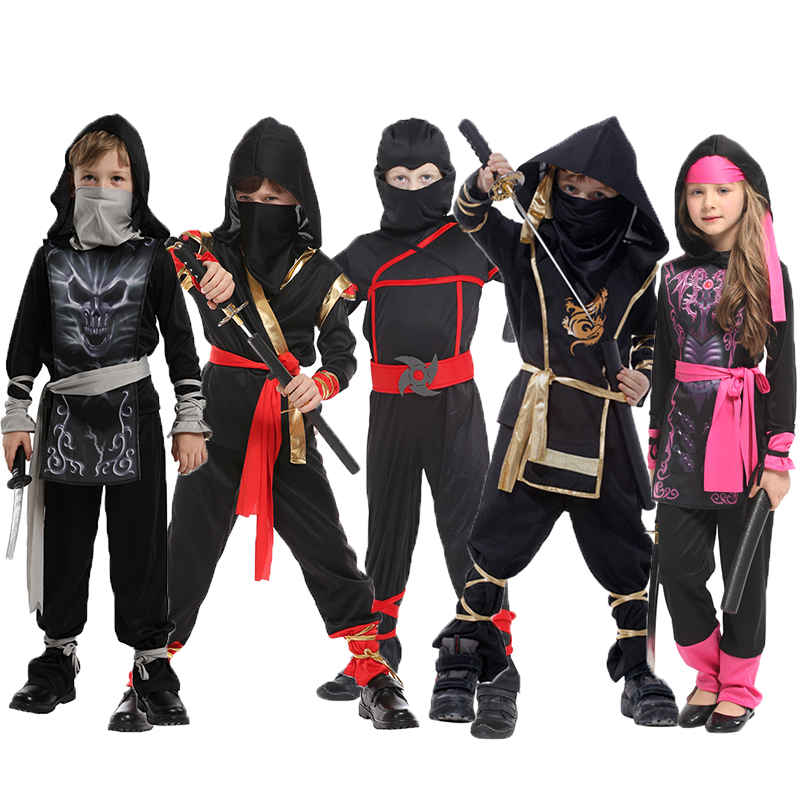 Kids Outdoor Ninja Equipment - Disfraz de samurái japonés antiguo para