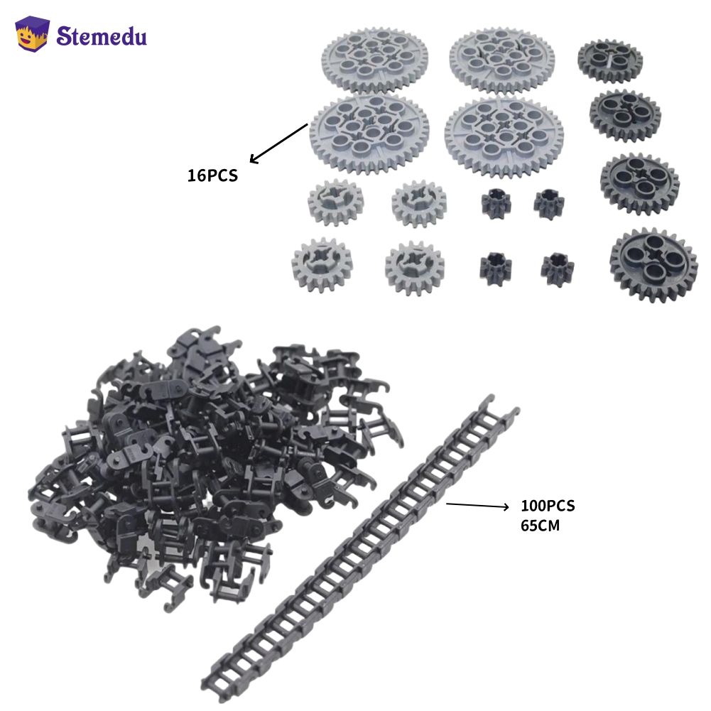 16 Uds. Bloques de construcció - Lego Set Technic reseña y precio
