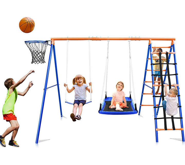 Set de Columpio, Tobogán y Esc - Kids Outdoor Hanging Chair reseña y precio