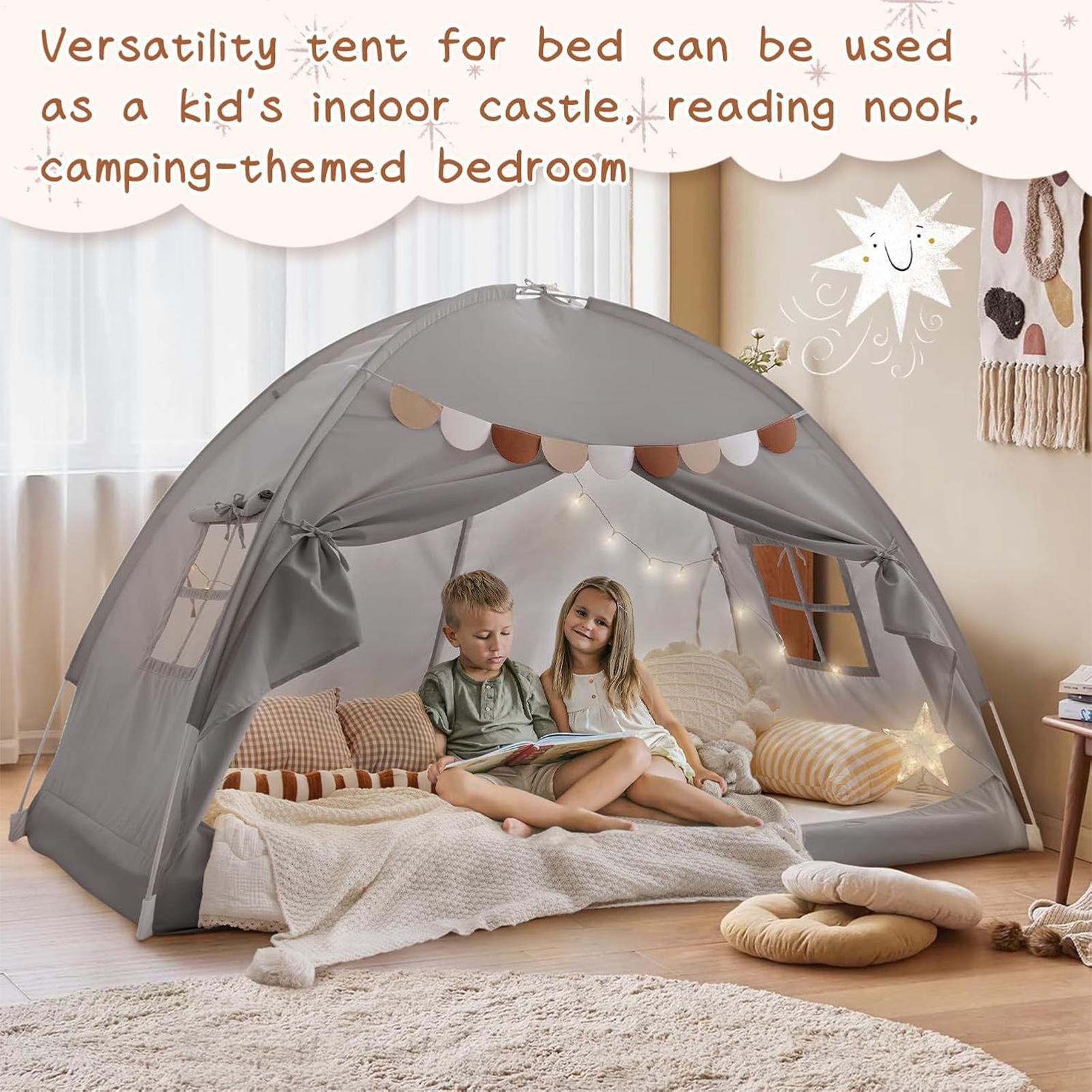 Toldo de Cama para Niños, Espa - Kids Outdoor Dome reseña y precio