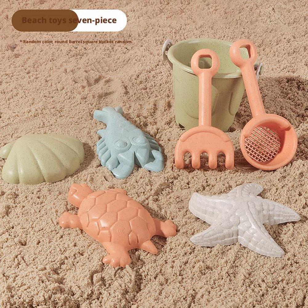 Juego de 7 juguetes de playa p - Kids Outdoor Storage reseña y precio