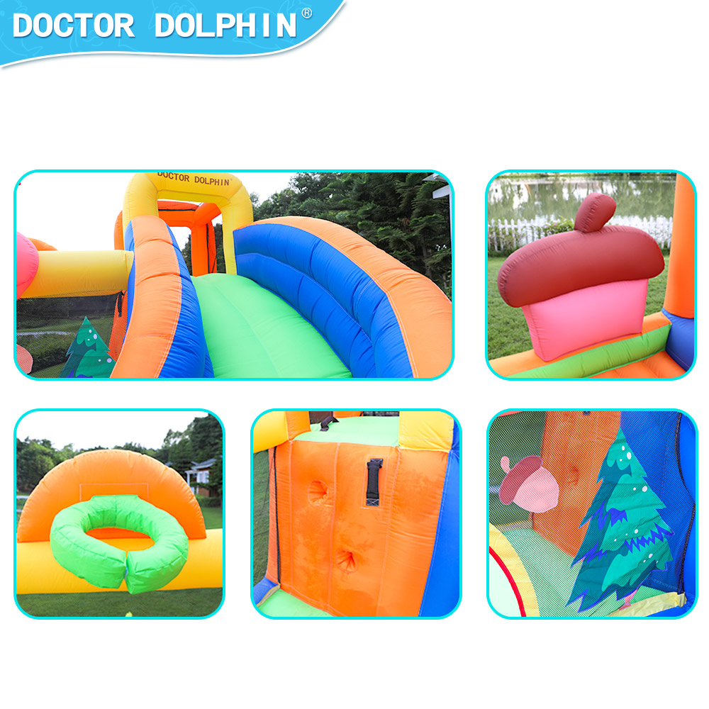 Castillo Inflable Pequeño para - Kids Outdoor Jumping reseña y precio