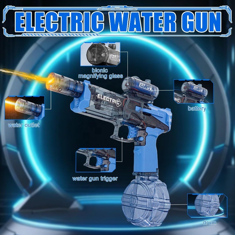 Pistolas de Agua Eléctricas de - Kids Outdoor Storage reseña y precio