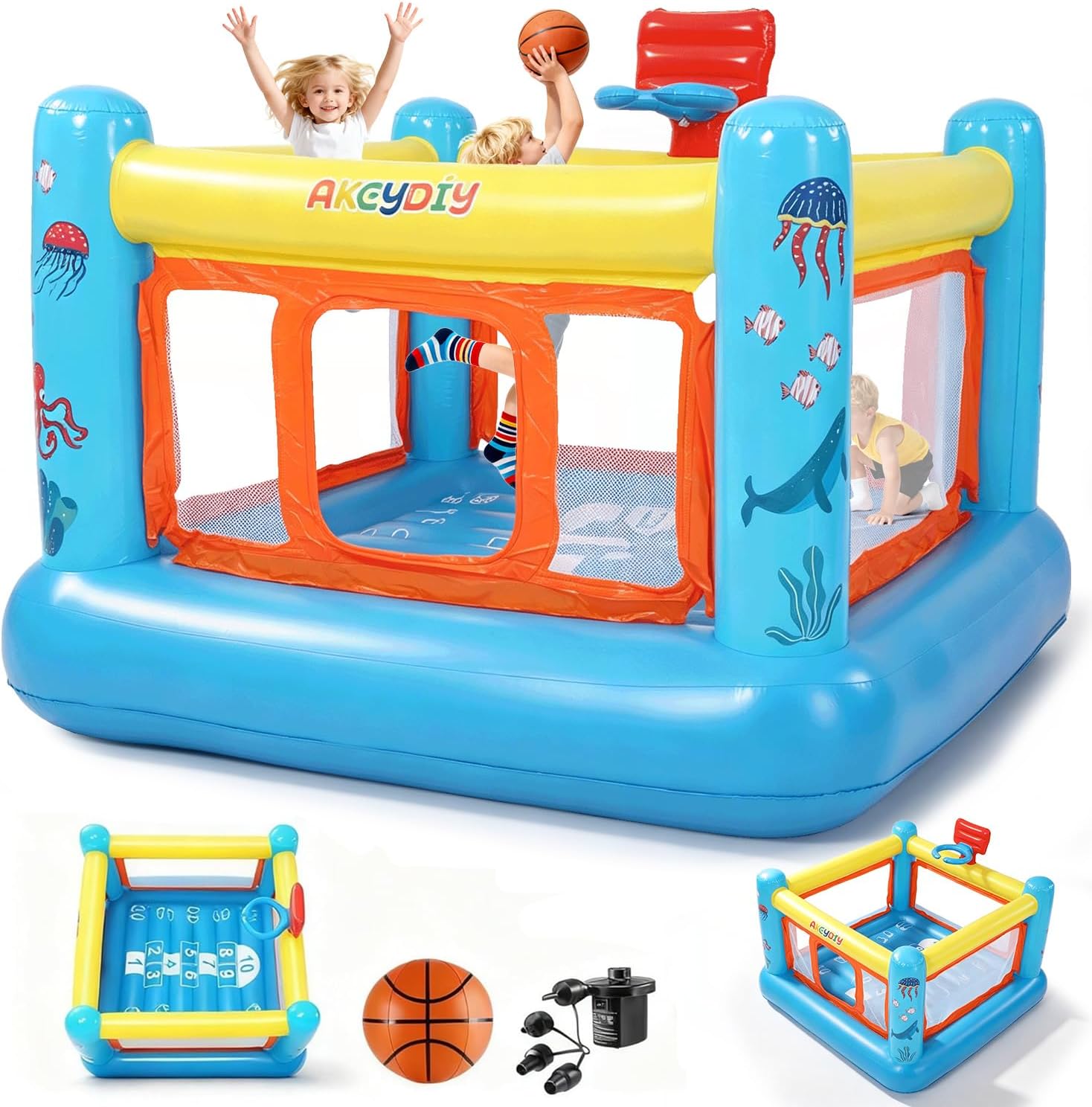 Casa de Brinco Inflable de PVC - Kids Outdoor Jumping reseña y precio