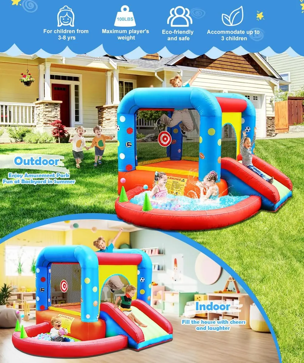 Castillo Inflable Step4Fun, To - Kids Outdoor Jumping reseña y precio