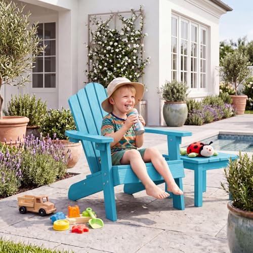 Silla Adirondack para niños, s - Kids Outdoor Adirondack Chair reseña y precio