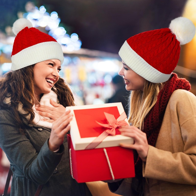 Gorro de Navidad, Año Nuevo, p - Kids Outdoor Xmas Gifts reseña y precio