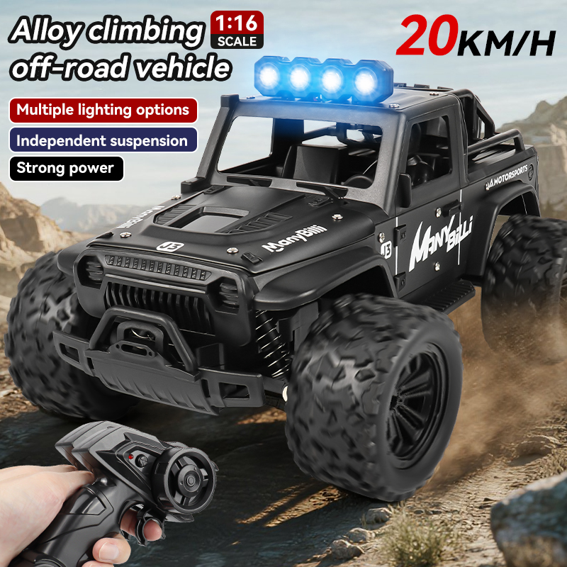 Coche teledirigido 1:16 con lu - Kids Outdoor Dirt Toys reseña y precio
