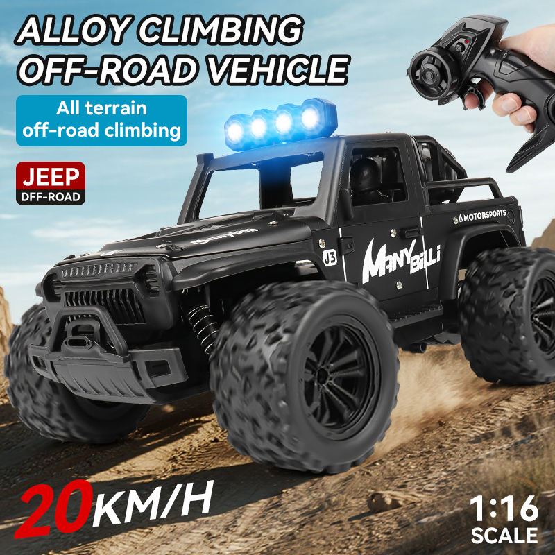 Coche teledirigido 1:16 con lu - Kids Outdoor Dirt Toys reseña y precio