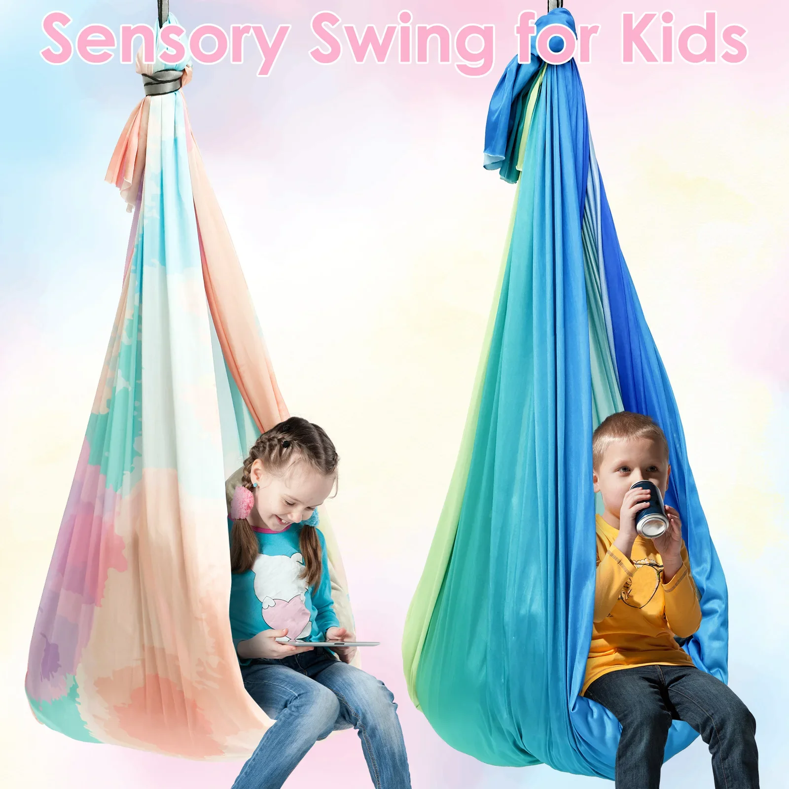 Columpio Sensorial Cómodo para - Kids Outdoor Hammock Swing reseña y precio