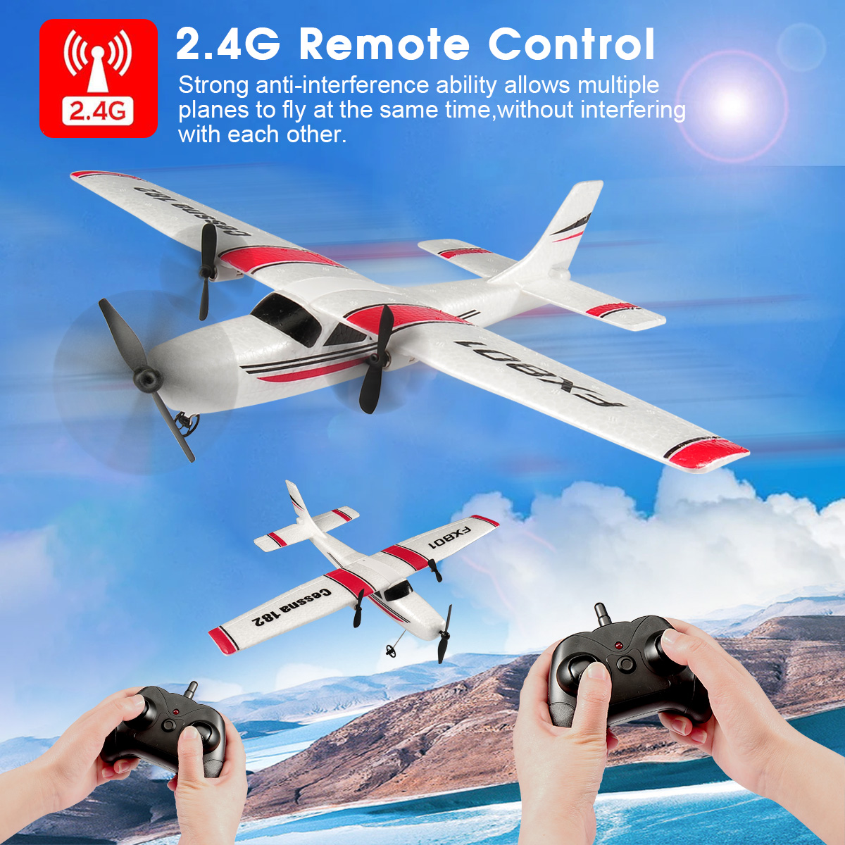Avión FX801 RC de espuma EPP,  - Kids Outdoor Equipment reseña y precio