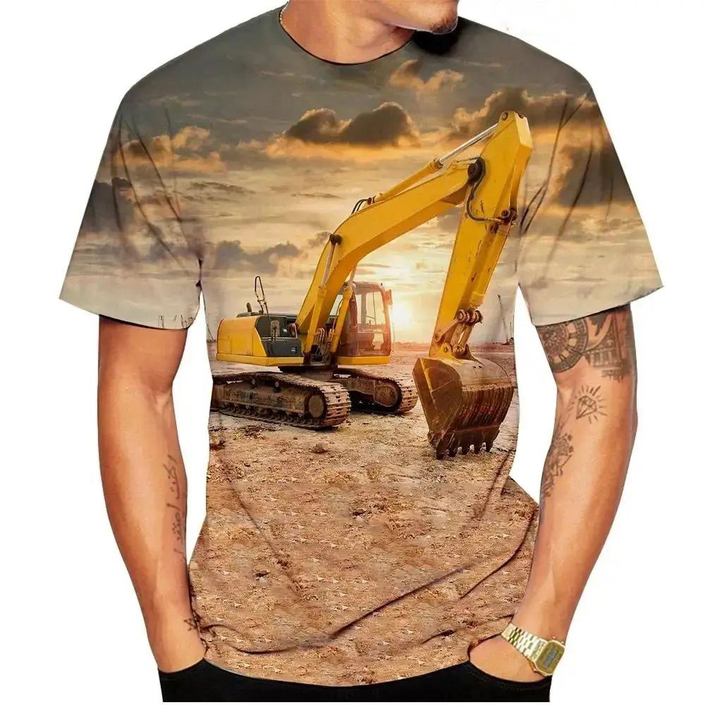 Camiseta con estampado 3D de e - Kids Outdoor Digger reseña y precio