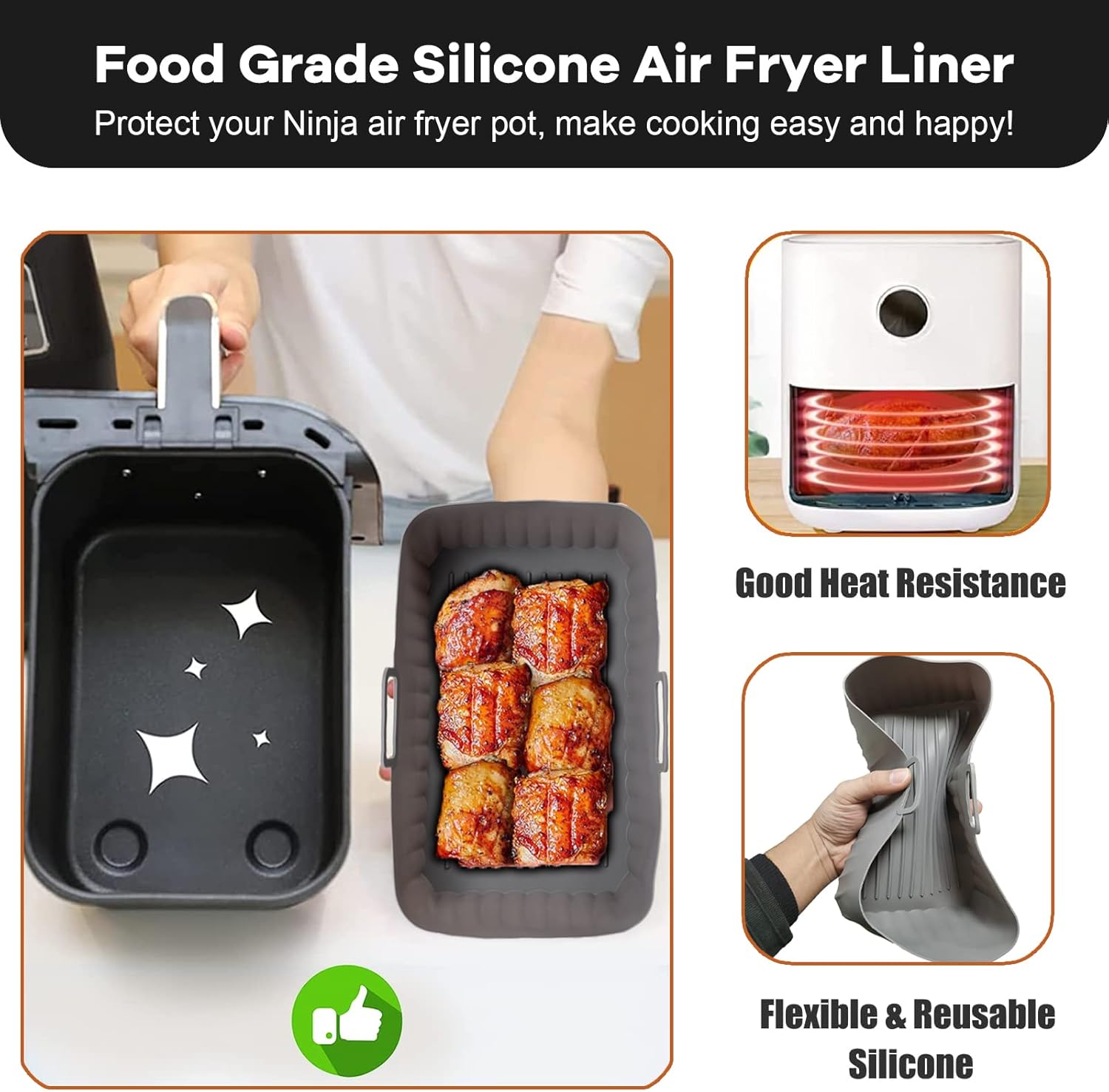 Molde de silicona para freidor - Kids Outdoor Ninja Equipment reseña y precio