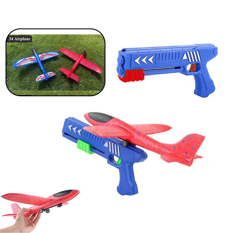 Lanzador de avión de espuma pa - Kids Outdoor Xmas Gifts reseña y precio