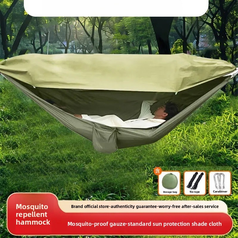 Hamaca de malla con mosquitera - Kids Outdoor Hammock Swing reseña y precio