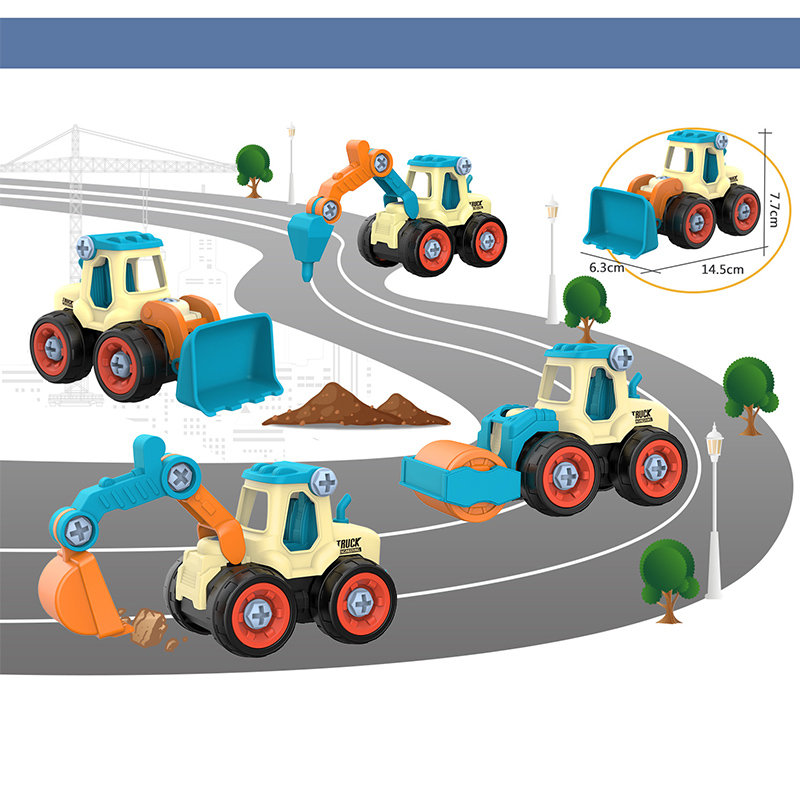 Conjunto de vehículo de ingeni - Kids Outdoor Digger reseña y precio