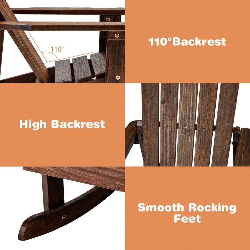 Silla mecedora Adirondack de m - Kids Outdoor Adirondack Chair reseña y precio