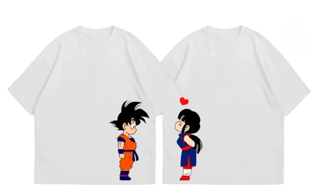 Camiseta de pareja Goku o Milk - Tee Ball Set reseña y precio