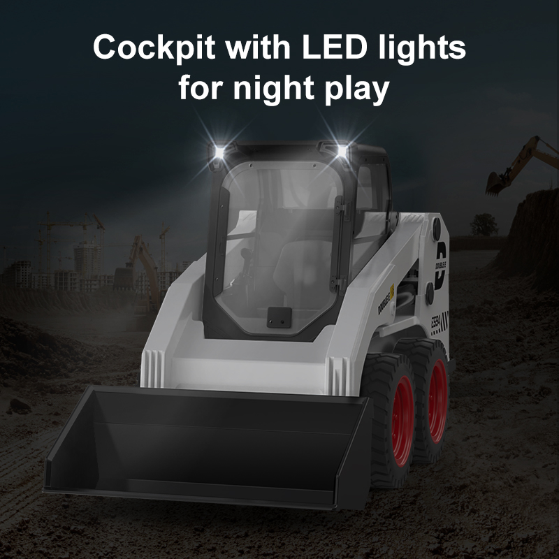 2025 doble E RC camión cargado - Kids Outdoor Digger reseña y precio