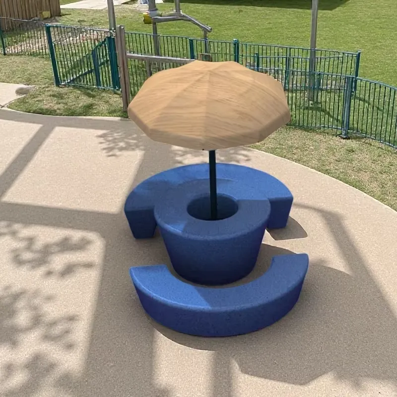 Conjunto de Mesa y Sillas Redo - Kids Outdoor Table With Umbrella reseña y precio