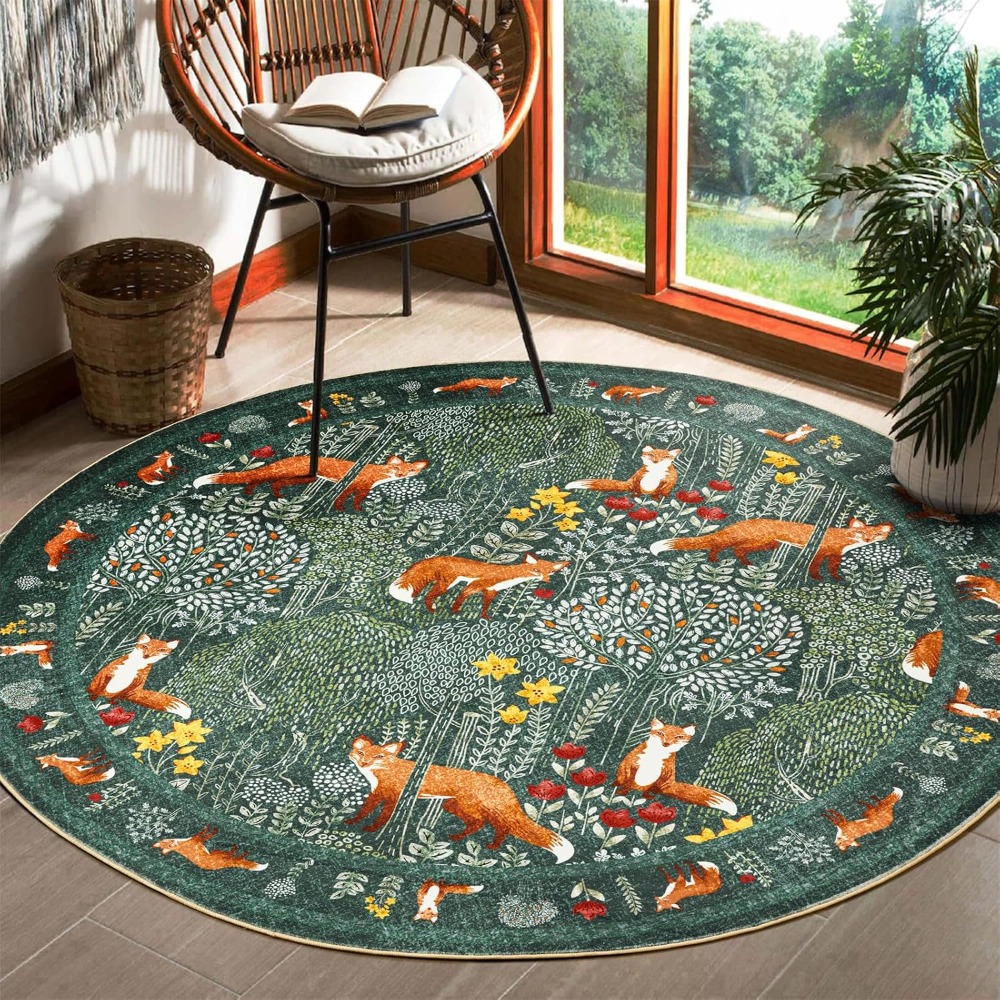 Alfombra Redonda con Diseño de - Kids Outdoor Mat reseña y precio