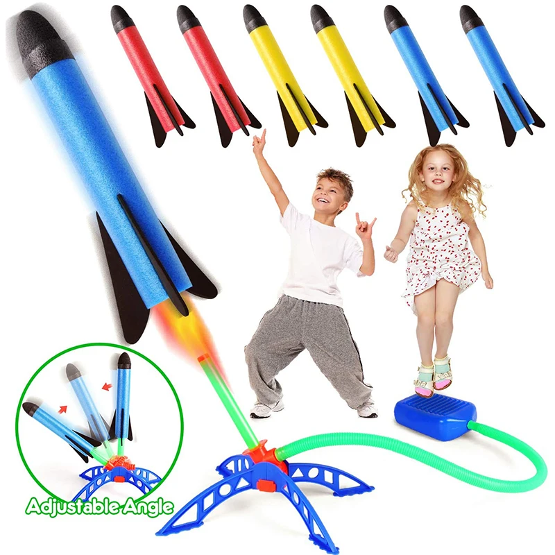 Cohete de juguete para niños c - Kids Outdoor Jumping reseña y precio