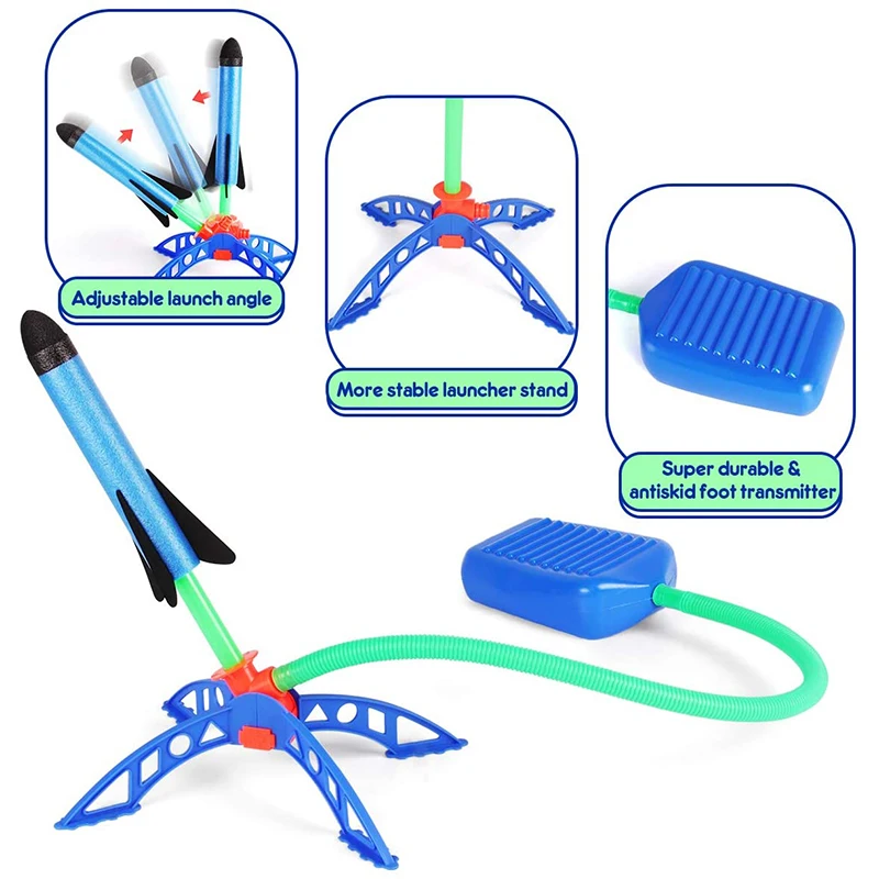 Cohete de juguete para niños c - Kids Outdoor Jumping reseña y precio