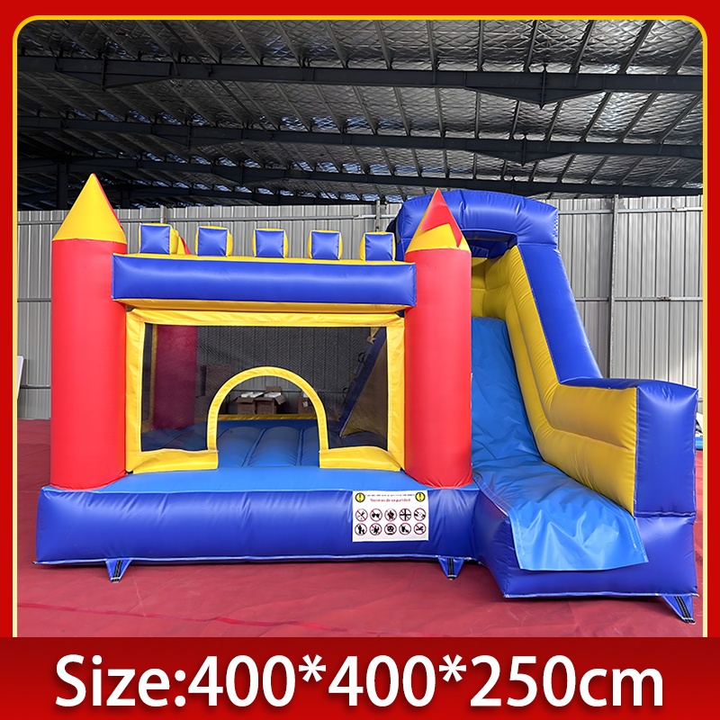Castillo Inflable de 4m x 4m,  - Kids Outdoor Jumping reseña y precio