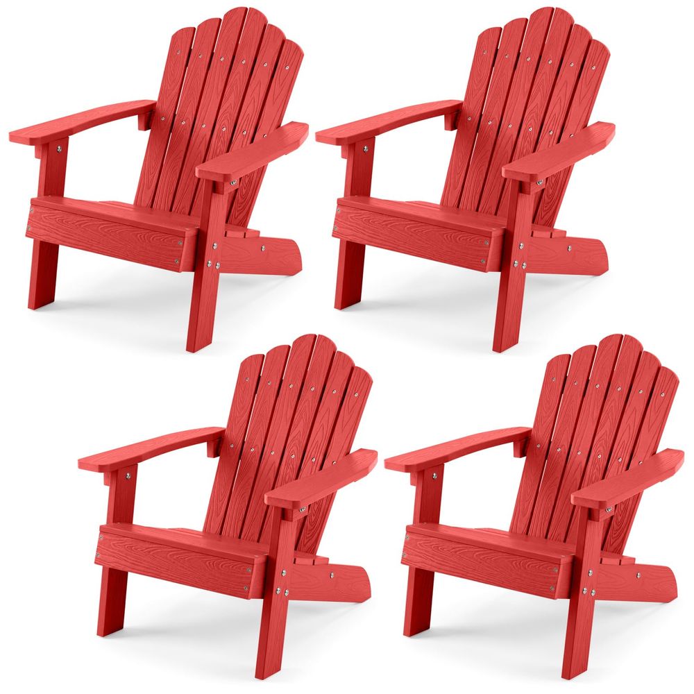 Silla Adirondack para niños, s - Kids Outdoor Adirondack Chair reseña y precio