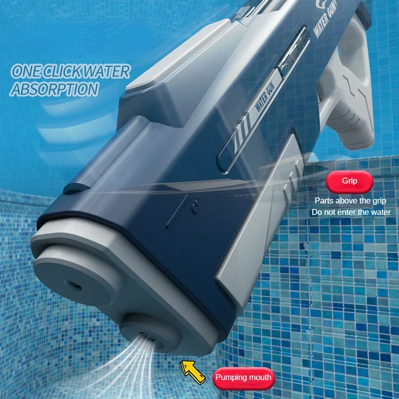 Pistola de agua eléctrica de j - Kids Outdoor Storage reseña y precio
