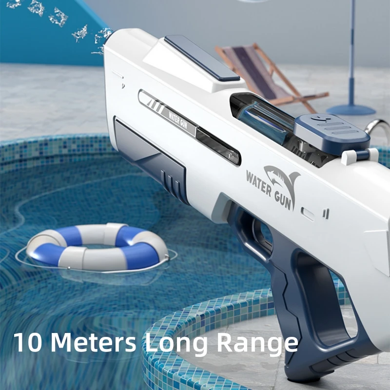 Pistola de agua eléctrica de j - Kids Outdoor Storage reseña y precio