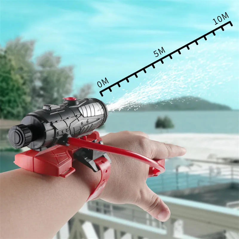 Pistola de agua lanzadora de a - Kids Outdoor Storage reseña y precio