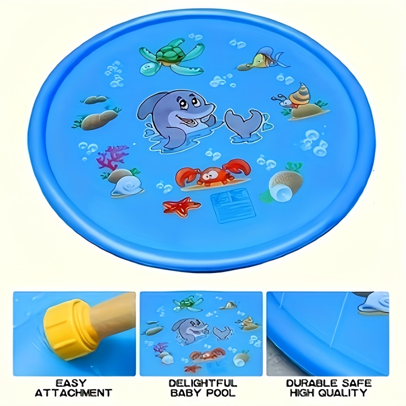 Alfombra de Juego con Rociador - Kids Outdoor Clubhouse reseña y precio